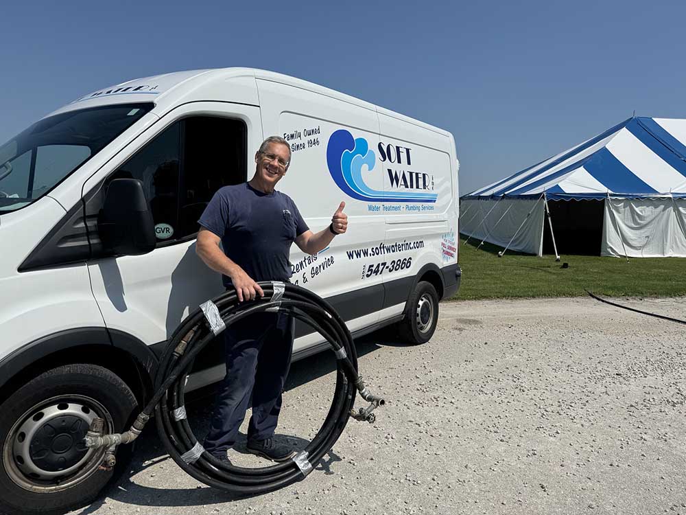 Water Filtration & Softener brands including Fleck, Clack, Hellenbrand, Rheem, Bradford-White and AO Smith.